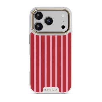 Strawberry Jam - iPhone 17 Pro Case, Elite Light (MagSafe) / Gold