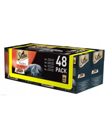 Sheba Selection in Sauce konservai Sultingi skoniai 48 x 85 g
