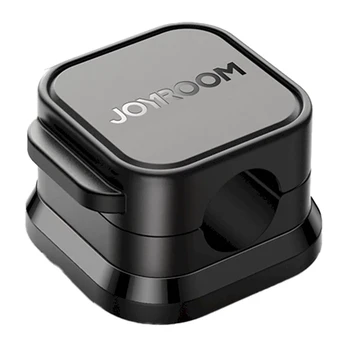 Joyroom JR-ZS368 magnetic cable organizer - juodas (3 pcs.)