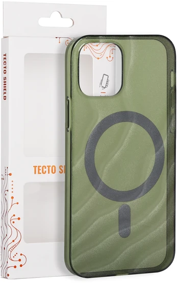 Dėklas Telforceone Tecto Shield Desert Mag case for iPhone 12 / 12 Pro 6,1' dark olive