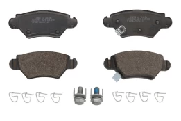 BRECK 23258 00 704 10 Brake pad set kaina