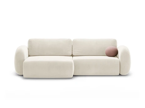 Corner Sofa With Bed Function And Box, "Tonale", 4 Seats, 262x149x88 Made in Europe