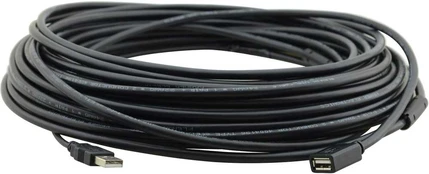 Kramer Electronics CA-UAM/UAF-25, 7.6 m, USB A, USB A, USB 2.0, Male/Female, Juodas kaina