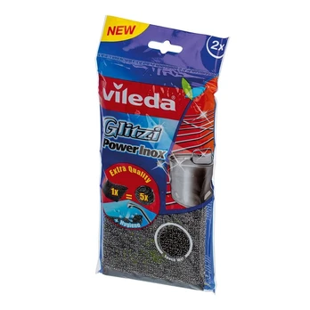 Šveistukai VILEDA GLITZI INOX, 2 vnt.