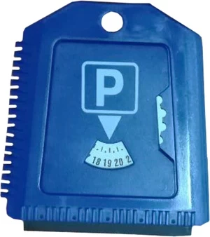 Automobilio parkavimo laikrodis Bottari Parking Disc, mėlyna