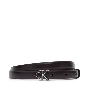 Diržas Calvin Klein Round Ck Buckle Smooth 15Mm LV04F7085G Juoda