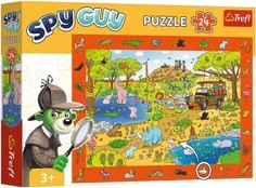Puzzle 24 elementy Obserwacyjne Spy Guy Safari