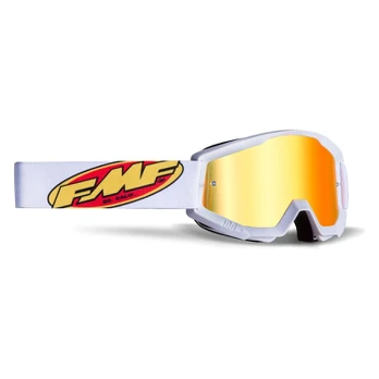FMF Goggles Powercore Core White (Mirror) akiniai