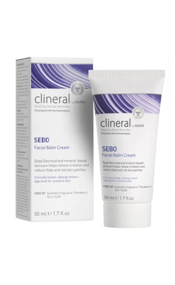 AHAVA CLINERAL SEBO veido kremas, 50 ml