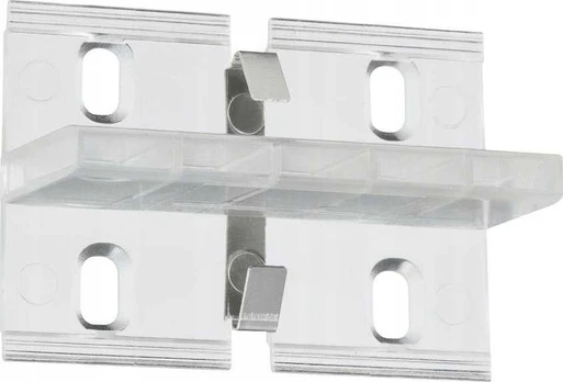 Paulmann Duo LED juostelė, montavimo profilis, 4 vnt, skaidri