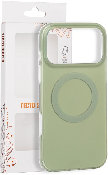 Dėklas Telforceone Tecto Shield Mistiq Mag case for iPhone 17 Pro Max 6,9' / 18 Pro Max 6,9' olive