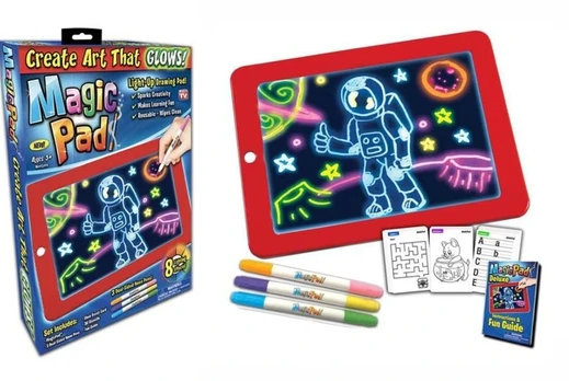 Magic Pad Šviečianti Piešimo Lenta