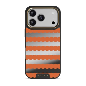Papaya - iPhone 17 Pro Case, Elite Mirror (MagSafe) / Gold