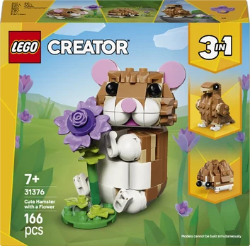 LEGO Creator 31376 Mielas žiurkėnas su gėle