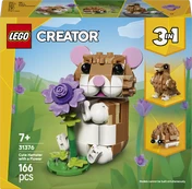 LEGO Creator 31376 Mielas žiurkėnas su gėle kaina