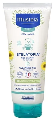 Valomasis kūno gelis Mustela Stelatopia 200 ml