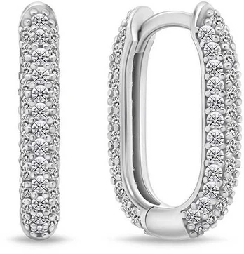 Brilio Silver Brilio Sidabrinis Unmissable sidabrinis earrings with zircons EA856W