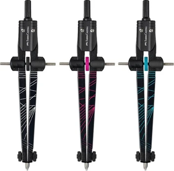 Faber-castell Piešimo Kompasas Ultra Awf su Greitu Reguliavimu