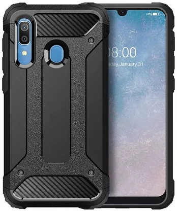 ARMOR dėklas SAMSUNG A40 juodas