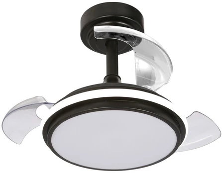 Lubinis ventiliatorius su lempa CristalRecord Antila Mini XS, 35 W