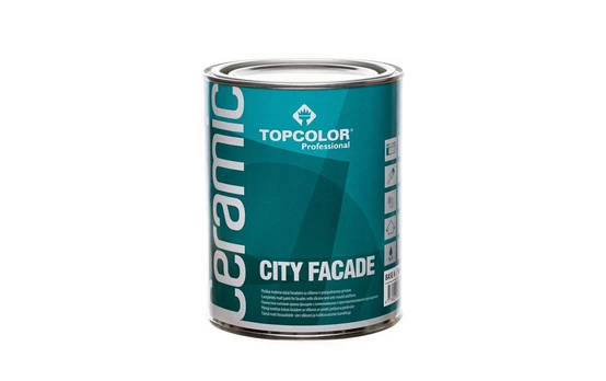 Fasadiniai dažai TOPCOLOR CERAMIC City Facade, 1l