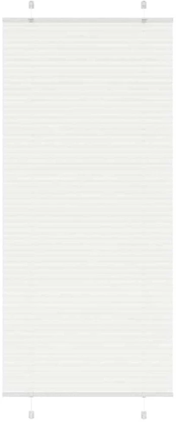 plisuota žaliuze balta 90x200 cm audinio plotis 89,4 cm