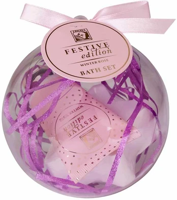 Accentra Bath set FESTIVE EDITION in ball-shaped box