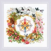 Compass siuvinėjimo rinkinys iš RIOLIS Nr.: 1881 kaina