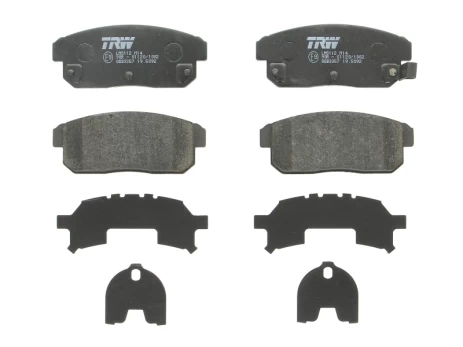 TRW GDB3357 Brake pad set