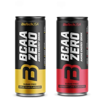 Biotech BCAA Zero Energy Drink 330ml. - Raspberry - lime skonis