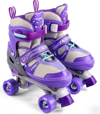 California - Adjustable Side-by-Side Roller Skates - Size 35-38