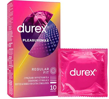 Durex Pleasuremax Regular Fit Condoms