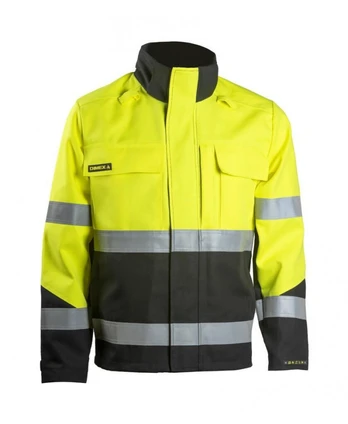 Striukė suvirintojui/elektrikui Multi 6431, geltona/juodas M, Dimex