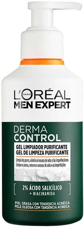 L'Oreal MEN EXPERT DERMA CONTROL purifying cleansing gel 260 ml