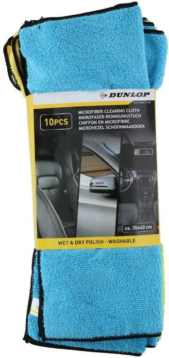 Dunlop mikropluošto valymo šluostės 10 vnt