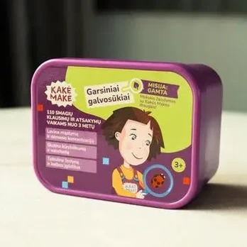 Kakė Makė. Garsiniai galvosūkiai. Misija: Gamta