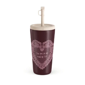 On My TBR - Travel Mug, 500 ml / Straw