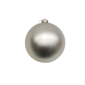 Eglutės žaisliukas Christmas Touch mat, sidabro sp., 15 cm, plastikas