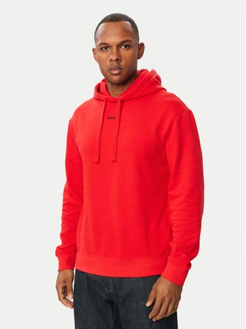 HUGO Džemperis Dapo 50486478 Raudona Relaxed Fit