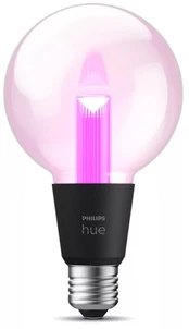 Philips Hue Baltas & Col. Amb. Lightguide Globe 95 E27 500lm kaina