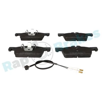 Stabdžių trinkelių rinkinys, diskinis stabdys RAP BRAKES R-P0781