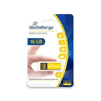 USB duomenų kaupiklis 16GB MR976 MEDIARANGE