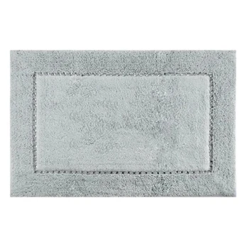Vonios grindų kilimėlis Chic, sidabro, 90 cm x 60 cm