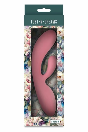LUST-N-DREAMS Samba Coral Dual Motor Silicone Wellness Device
