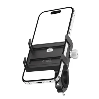 Juodas dviračio telefono laikiklis "Tech-Protect V4 Universal Bike Mount"