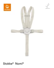 STOKKE diržai maitinimo kėdutei NOMI®, greige, 626301 kaina