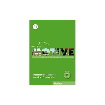 Motive A2 - Arbeitsbuch, Lektion 9–18 mit MP3-Audio-CD - (Kompaktkurs DaF)