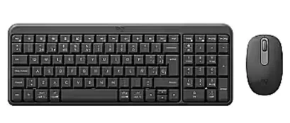 Klaviatūras un peles komplekts Logitech MK250 Compact Combo US BT