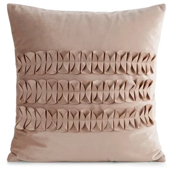 Eurofirany MH/P/SOFIA/C.BEŻ 45X45 VELVET