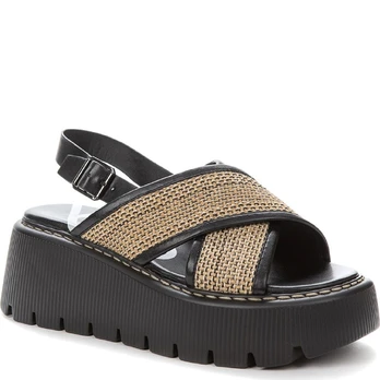 Basutės moterims, Smėlio, SANDALS